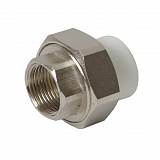 Муфта ПП PRO AQUA  комбинированная  в/р разъемная Дн25x3/4"