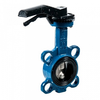 Затвор дисковый поворотный Tecofi VPN3449-02EP ДУ 125 уплотнение ЭПДМ - Ру16, в комплекте с концевыми выключателями XCKP-102