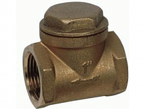 Клапан муфтовый створчатый обратный Tecofi CB2143 Ру20 ДУ 1