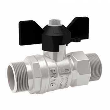 Кран шаровой латунь LD Pride 47.15.Н-Н.Б