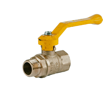 Кран шаровой газ Стандарт 221 Ду15 м/р рыч ГАЛЛОП