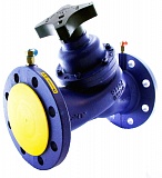 Клапан балансировочный Zetkama 447A-080-C-72, DN080, PN16, Ф/Ф, Тмакc 120°C