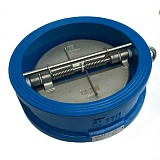 Двухстворчатый обратный клапан из ковкого чугуна Tecofi CB4450 ДУ 350 Ру25