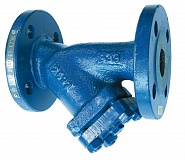 Фланцевый сетчатый наклонный фильтр Tecofi F5240 Ду 20 Ру25/40, сталь