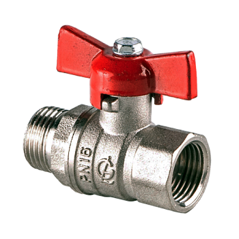 Кран шаровой никель Стандарт231 Ду20 м/р баб ГАЛЛОП