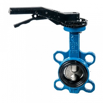 Затвор дисковый поворотный Tecofi VPN3449-02EP ДУ 65 уплотнение ЭПДМ - Ру16