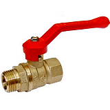 Кран шаровой латунный Крепыш 321 Ду15 м/р рыч ГАЛЛОП