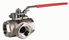 Полнопроходной шаровой трехдетальный кран из стали Tecofi BS5260 Ду 15 Ру 40