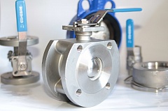 2015 06 DN025 PN63 Кран шаровой GENEBRE с ISO F-04/05 фланцем, корпус-нерж. сталь AISI 316(CF8M),
 Тmax=180°C, ВР/ВР шток 11мм