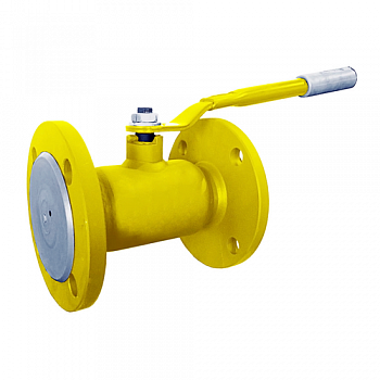 Кран шаровой стальной газ 11с67п Ду15 Ру40 фл