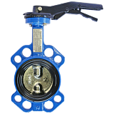 Затвор дисковый поворотный Tecofi VPN3448-08EP Ду250 Ру16 + редуктор