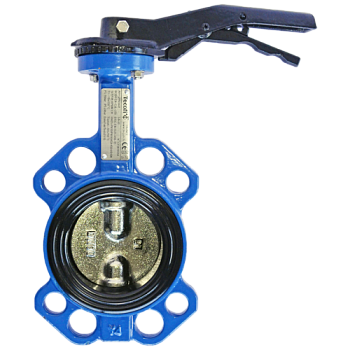 Затвор дисковый поворотный Tecofi VPN3448-08EP Ду250 Ру16 + редуктор