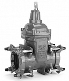 Задвижка AVK клиновая с соединительными муфтами SUPA PLUS PN16 серия 01/70 DN50/63