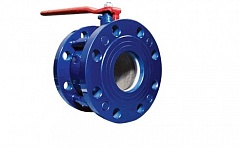 Кран шаровой укороченный фланцевый "Маршал" 11с67п СУФ.00 DN-80 PN 1,6 Мпа с рукояткой