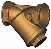 Муфтовый сетчатый наклонный фильтр Y Tecofi F1142 Ду 3/4 Ру16 латунь