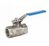 2014 05 DN020, PN63 Кран шаровой GENEBRE, корпус-нерж. сталь AISI 316(CF8M), Тmax=180°C, ВР/ВР