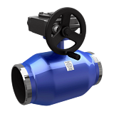 Кран шаровой сталь полн Ду125 Ру25 п/привар ред 09Г2С КШ.Ц.П.Р.EnergyRegula LD