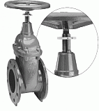 Задвижка AVK с штыревым индикатором положения и маховиком PN10 серия 06/35 DN300